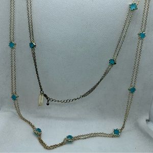 Vintage Kendra Scott Jocelyn Necklace in Azure